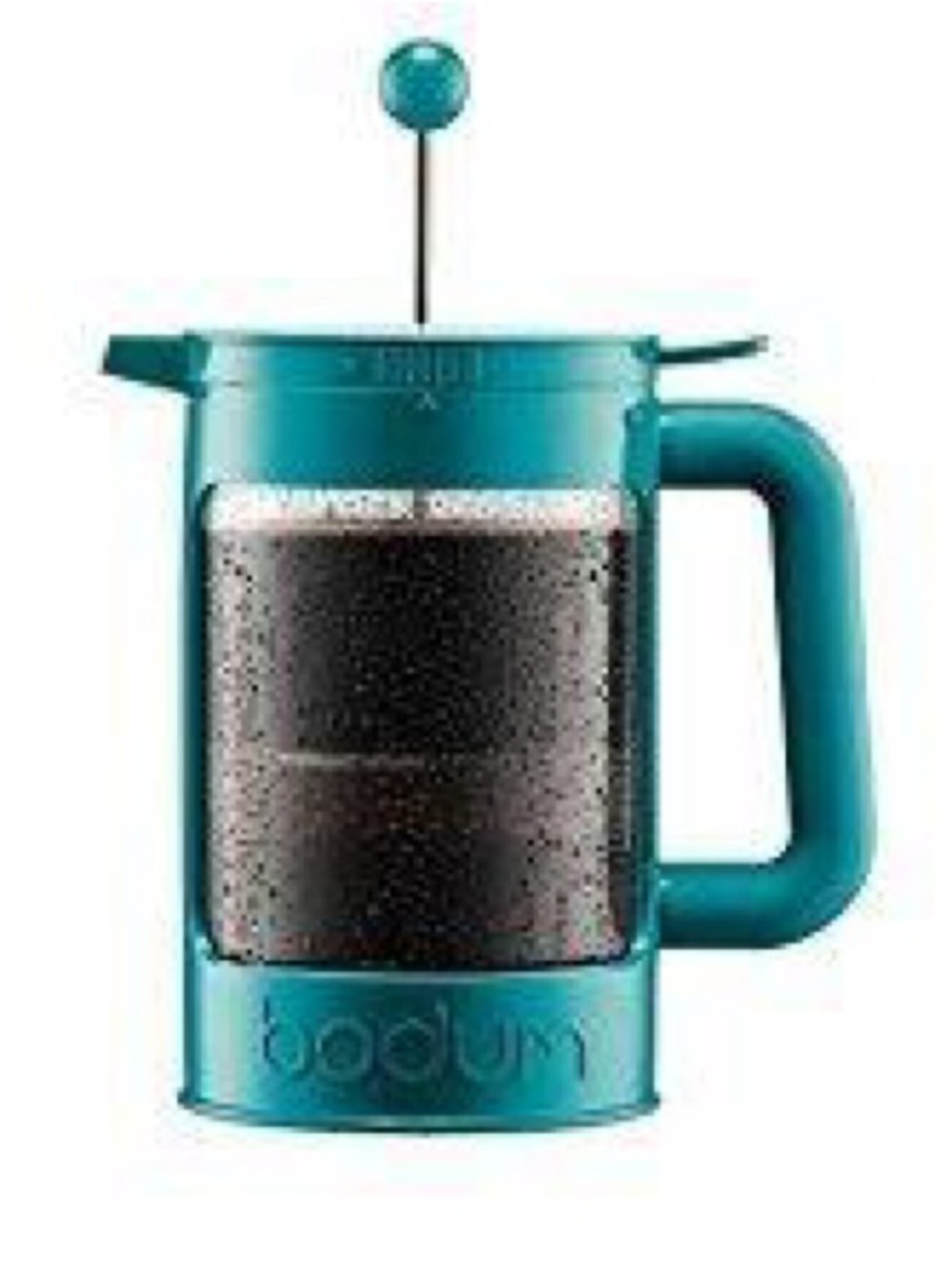 Bodum Teal French Press Coffee Maker - Teal acrylic portable